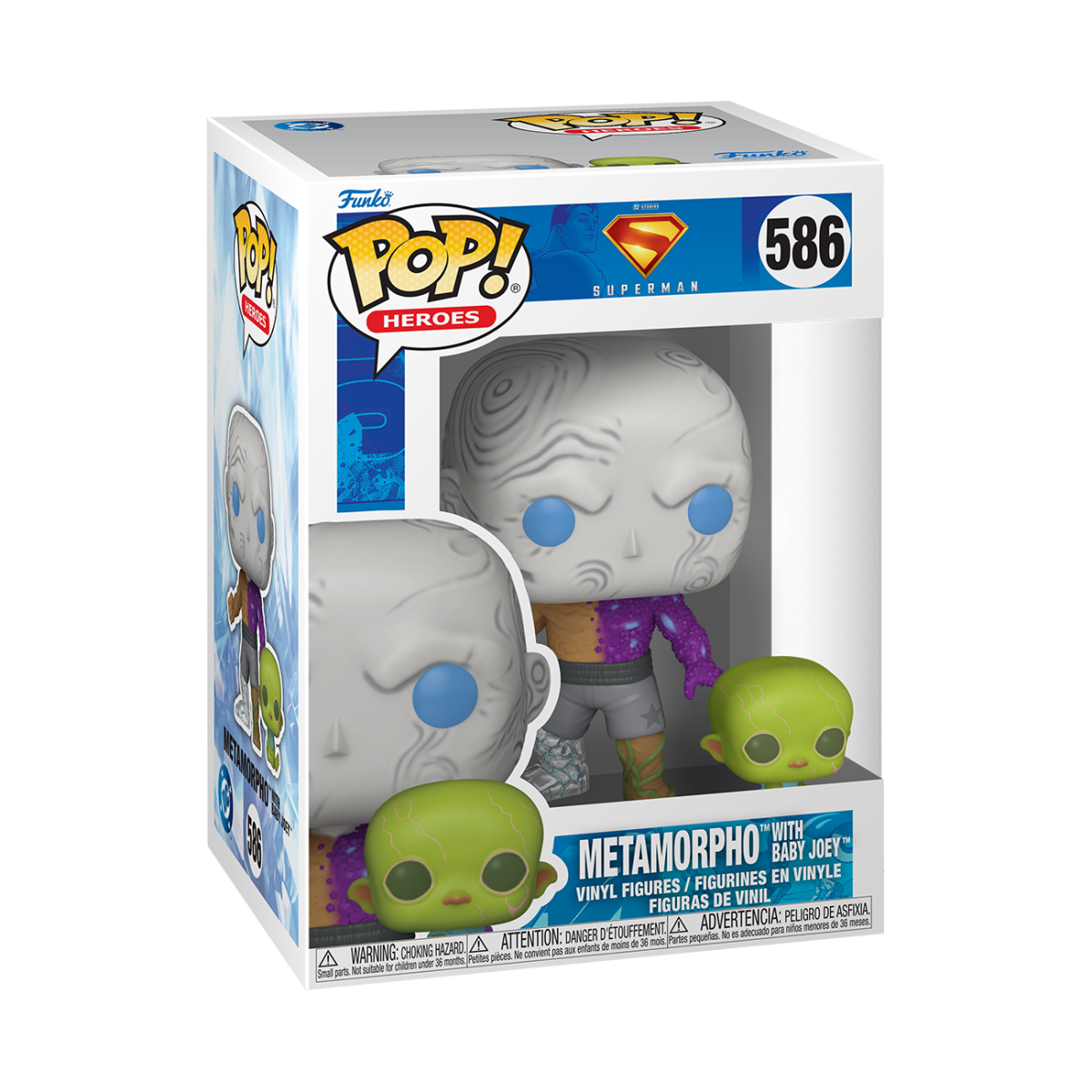 Pop! & Buddy Metamorpho with Baby Joey - Figurine Pop! DC Comics - vue 2
