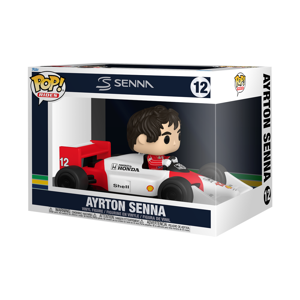 Pop! Rides Super Deluxe Ayrton Senna (McLaren) - Figurine Pop! Senna - vue 2