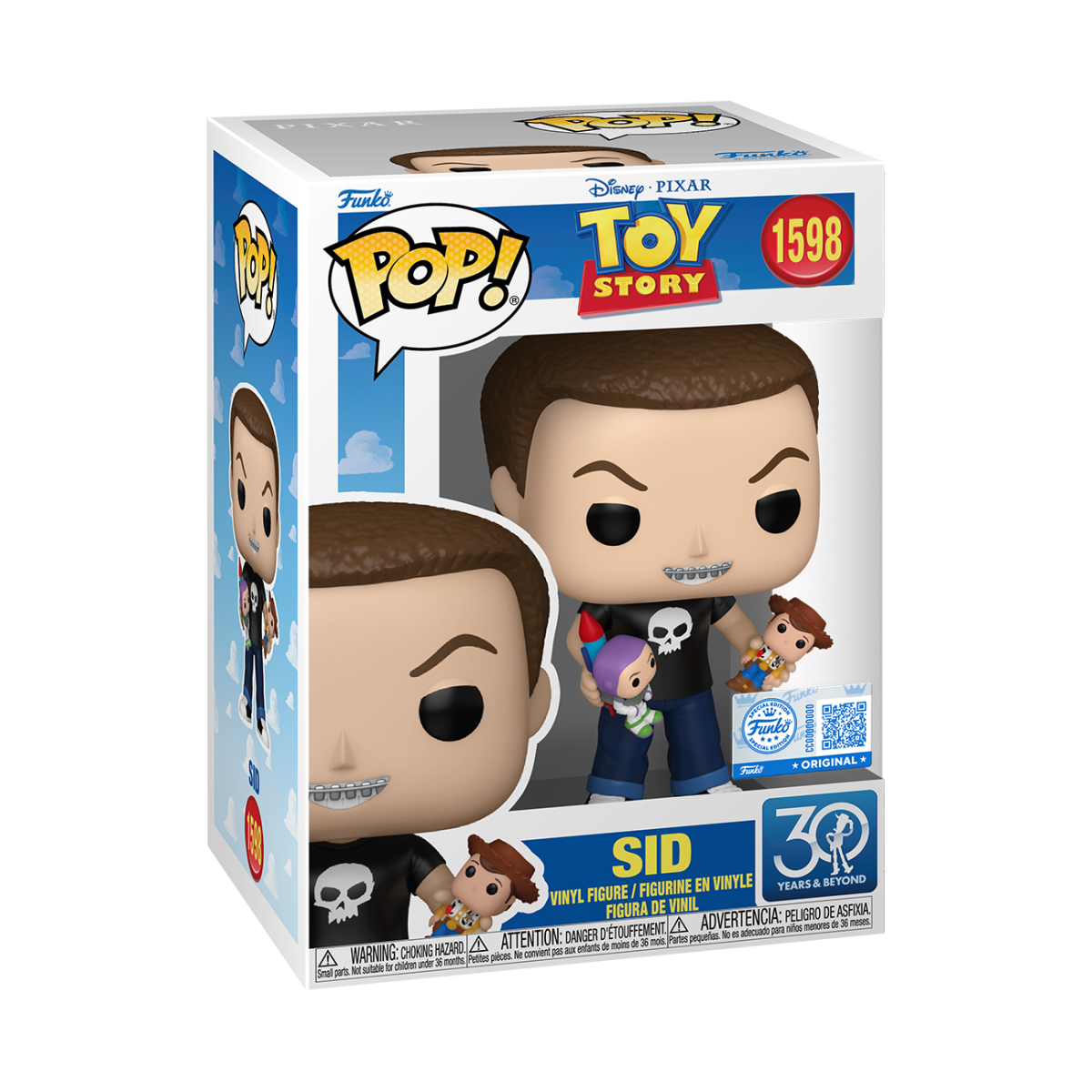 Pop! Sid (30th Anniversary) - Figurine Pop! Pixar - vue 2