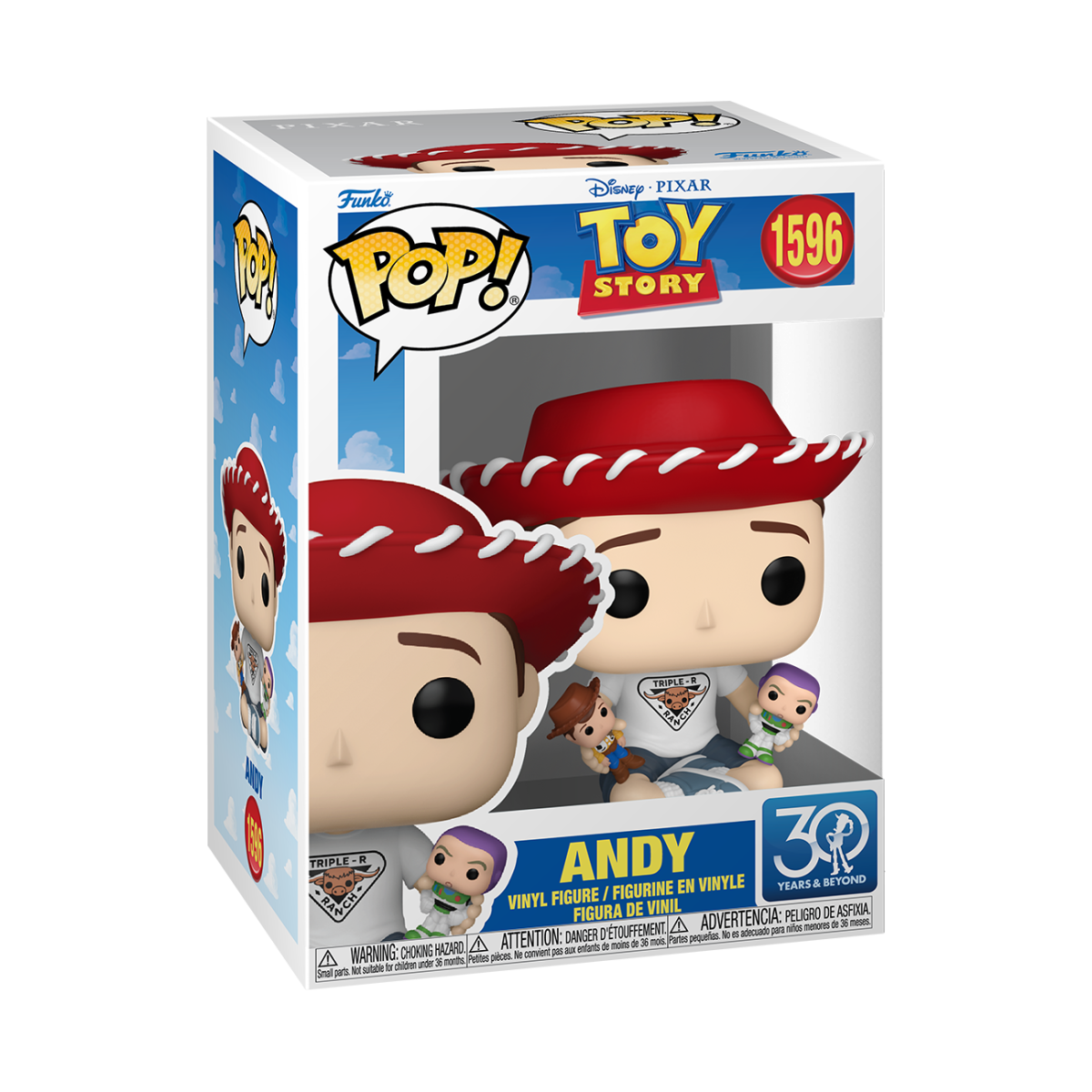 Pop! Andy (30th Anniversary) - Figurine Pop! Pixar - vue 2
