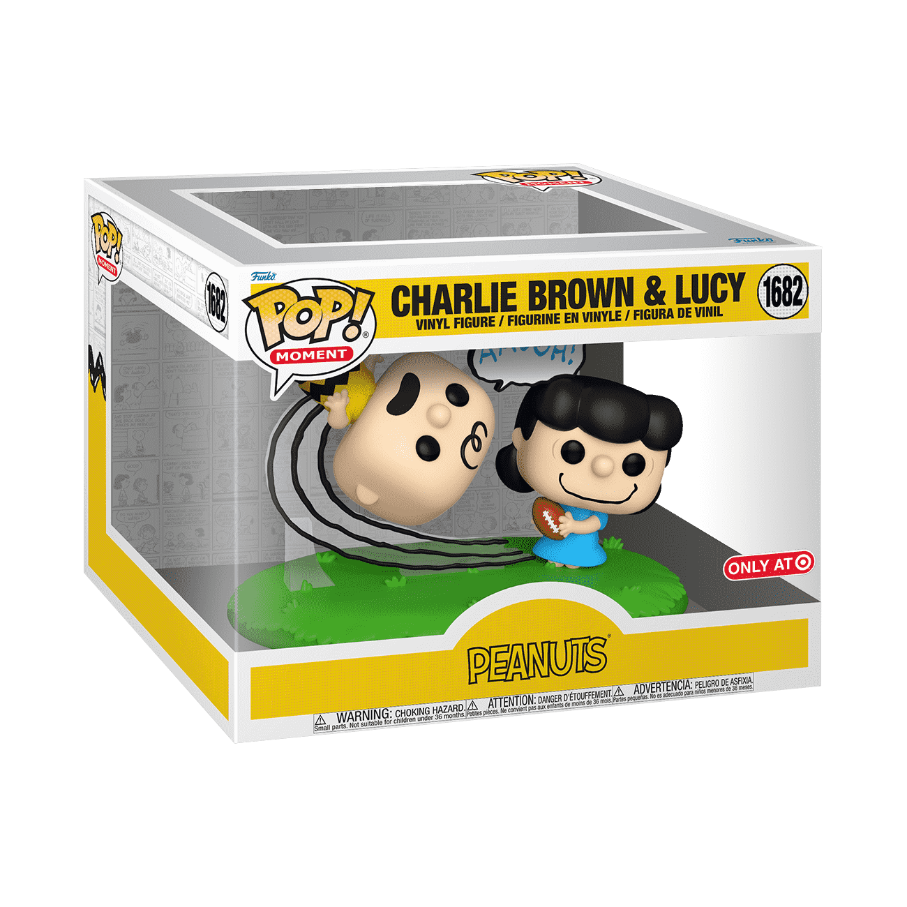 Pop! Moment Charlie Brown & Lucy - Figurine Pop! Peanuts - vue 2