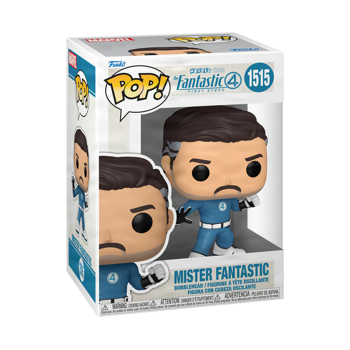 Pop! Mister Fantastic (Fantastic Four: First Steps) - Figurine Pop! Marvel - vue 2