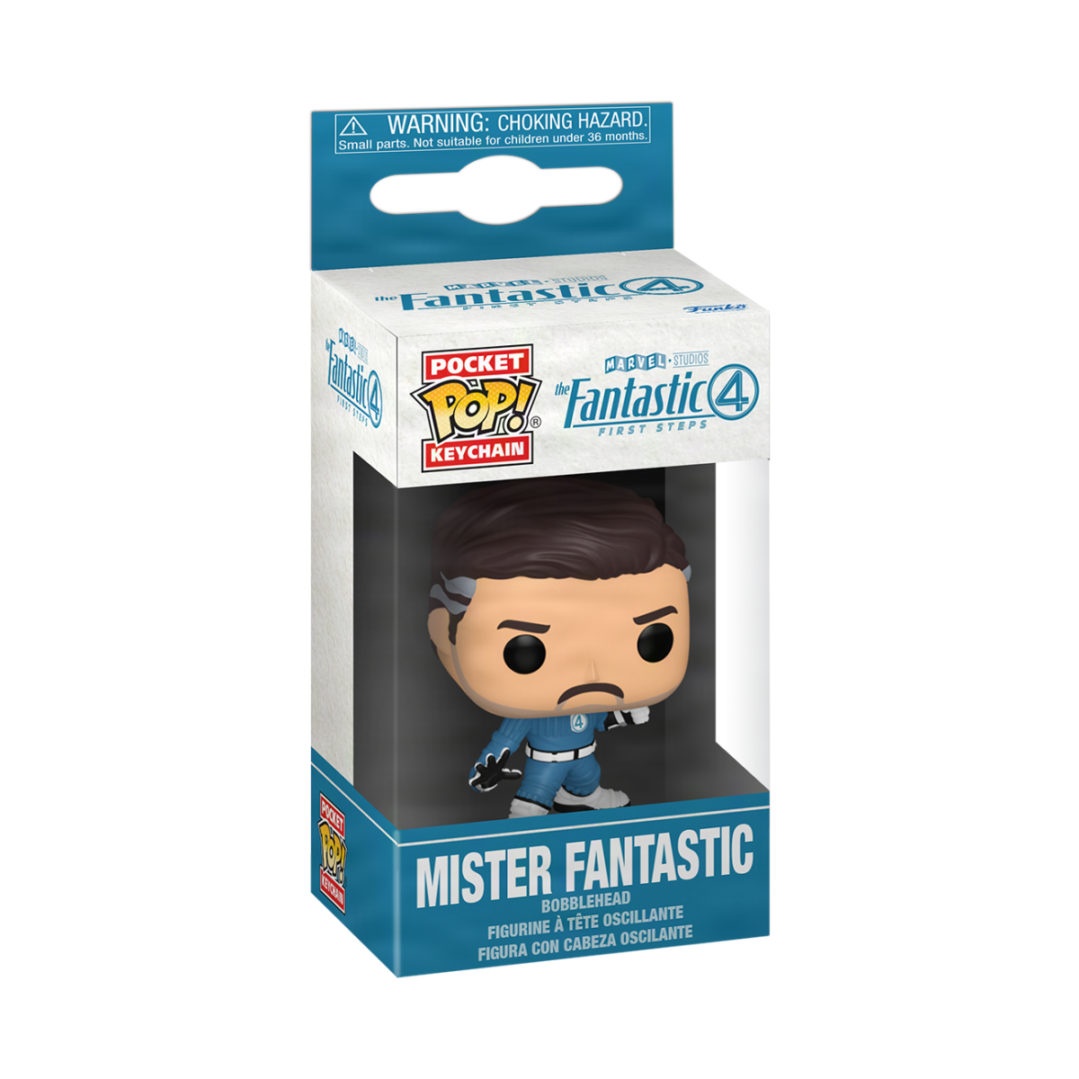 Pop! Keychain Mister Fantastic (Fantastic Four: First Steps) - Figurine Pop! Marvel - vue 2