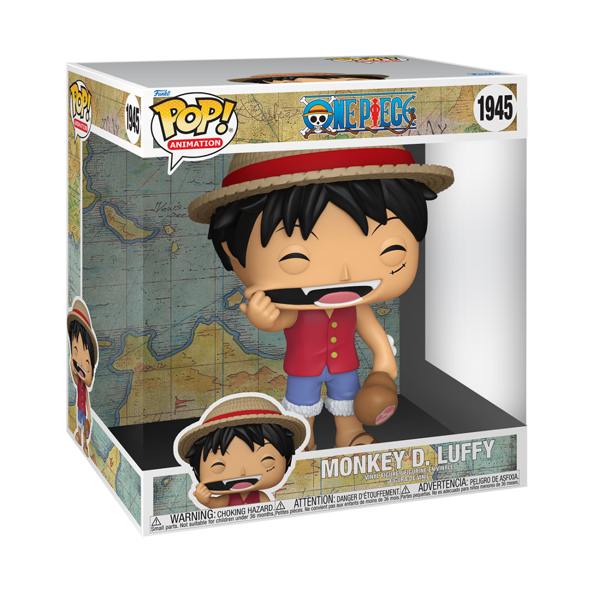 Pop! Jumbo Monkey D. Luffy with Meat - Figurine Pop! One Piece - vue 2