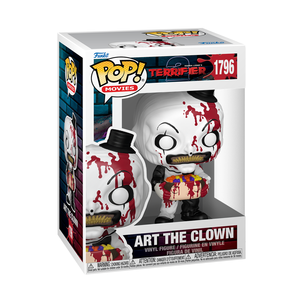 Pop! Art the Clown with Candy Filled Head - Figurine Pop! Terrifier - vue 2