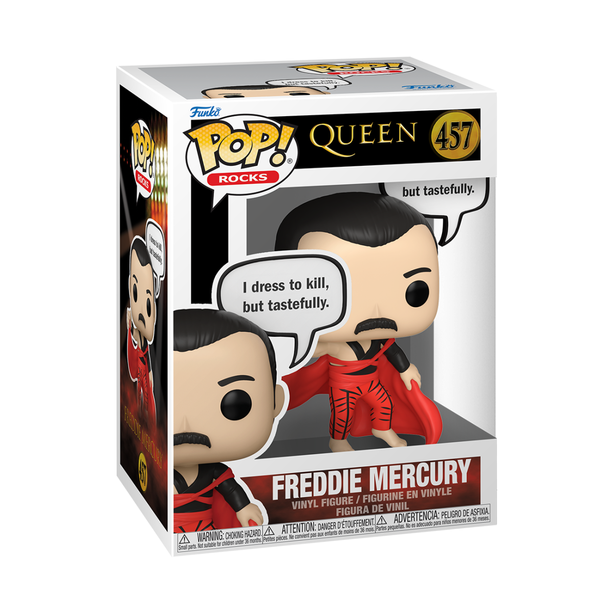 Pop! Freddie Mercury (I Dress to Kill) - Figurine Pop! Queen - vue 2