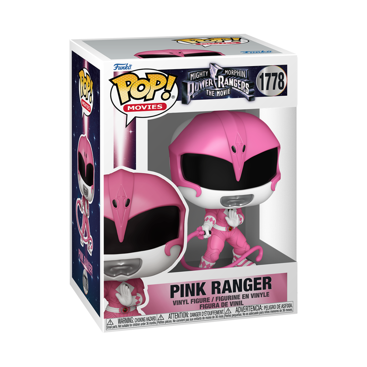 Pop! Pink Ranger (Power Rangers: The Movie) - Figurine Pop! Power Rangers - vue 2