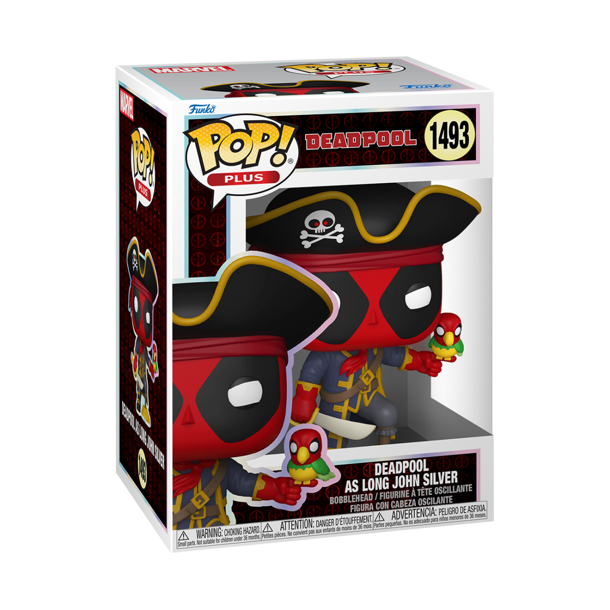 Pop! Plus Deadpool as Long John Silver - Figurine Pop! Marvel - vue 2