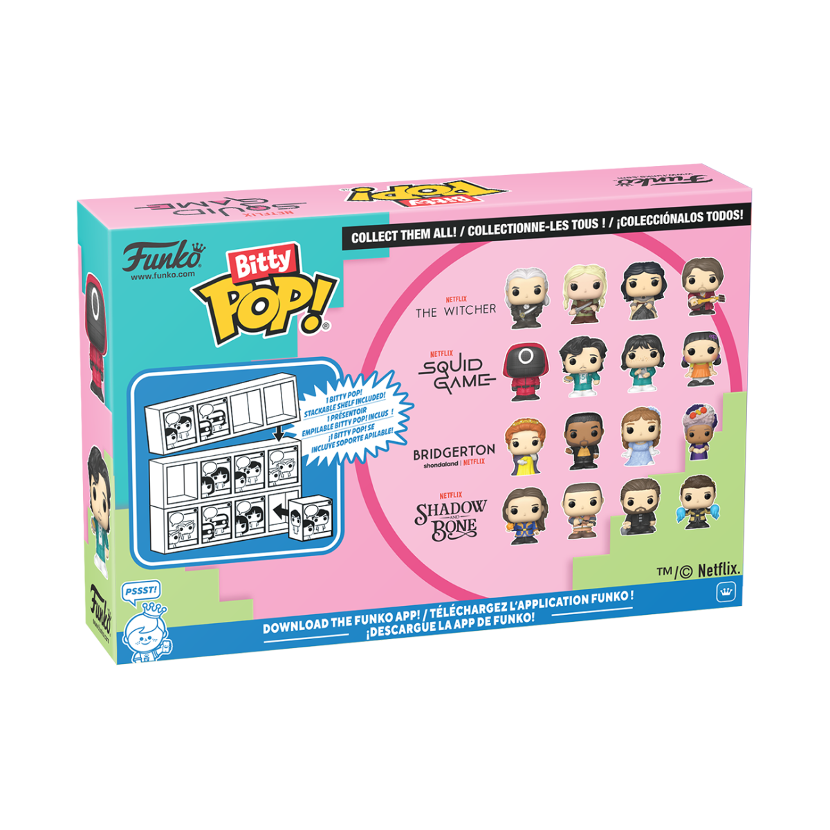 Bitty Pop! Netflix Squid Games 4-Pack Series 2 - Figurine Bitty Pop! Squid Game - vue 3