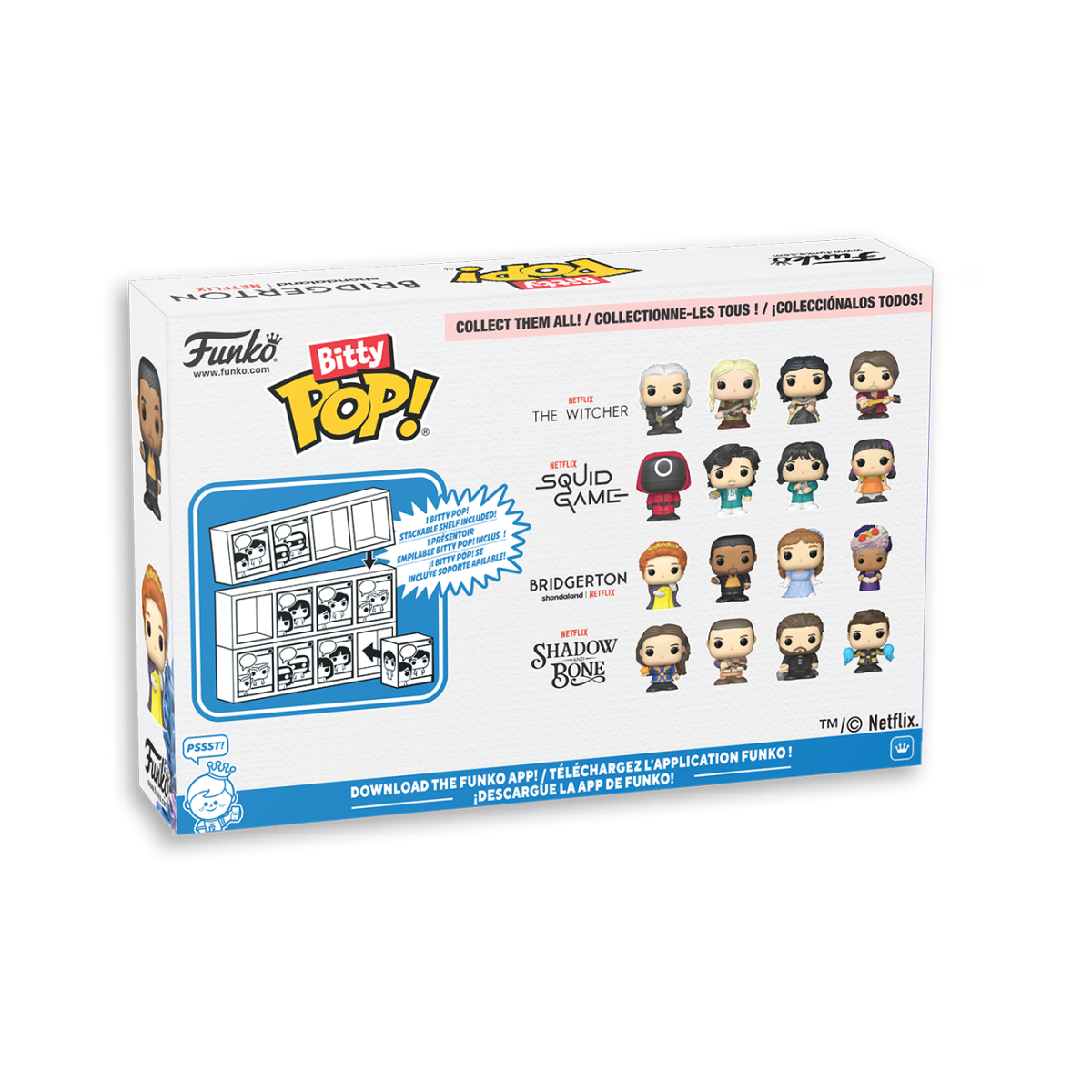 Bitty Pop! Netflix Bridgerton 4-Pack Series 3 - Figurine Bitty Pop! Bridgerton - vue 3