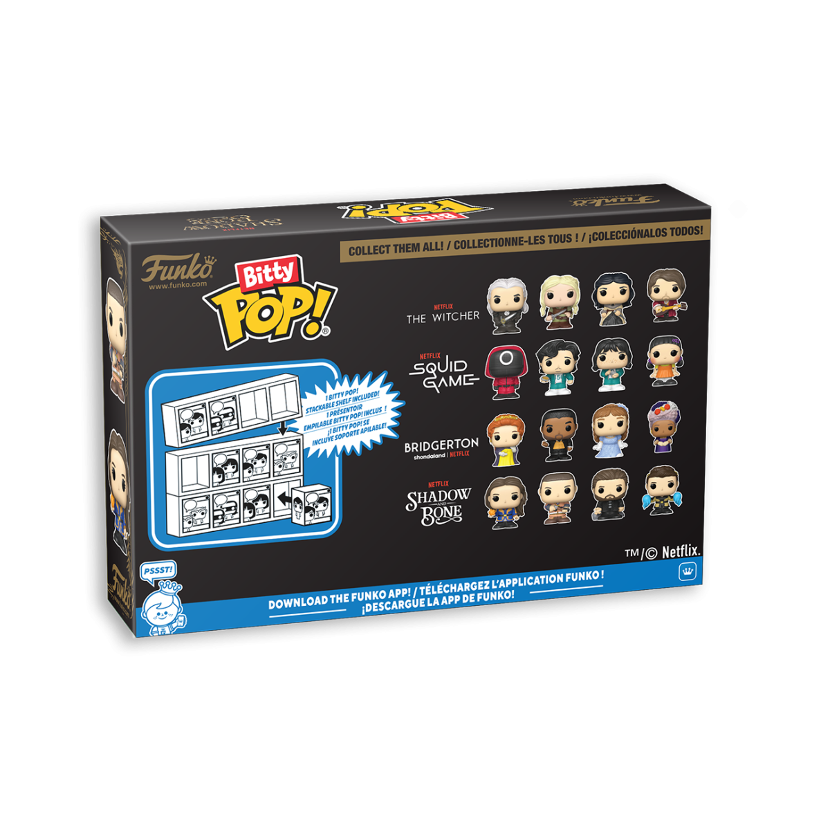 Bitty Pop! Netflix Shadow and Bone 4-Pack Series 4 - Figurine Bitty Pop! Shadow and Bone - vue 3