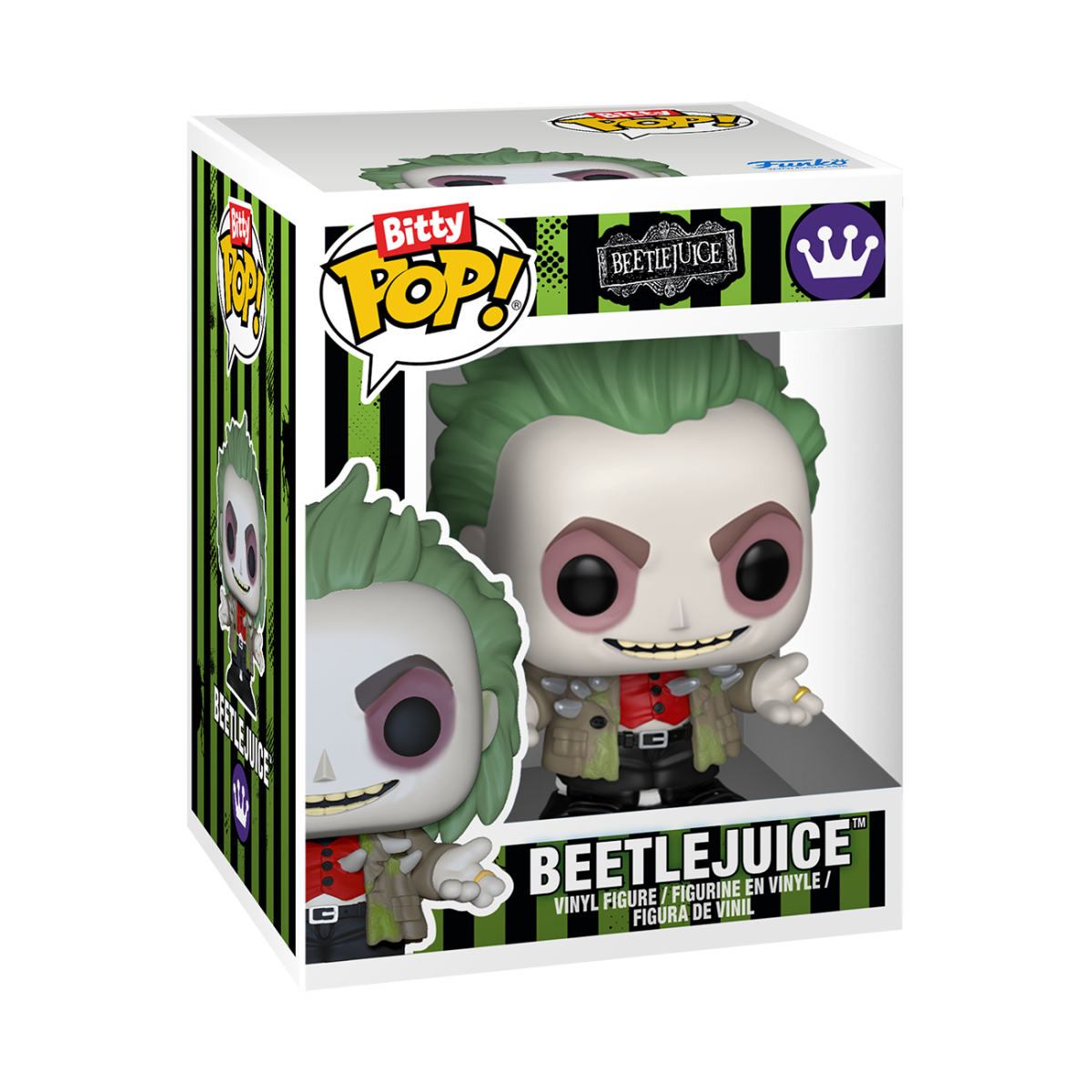 Bitty Pop! Towns Beetlejuice and Dante's Inferno Room - Figurine Bitty Pop! Beetlejuice - vue 4