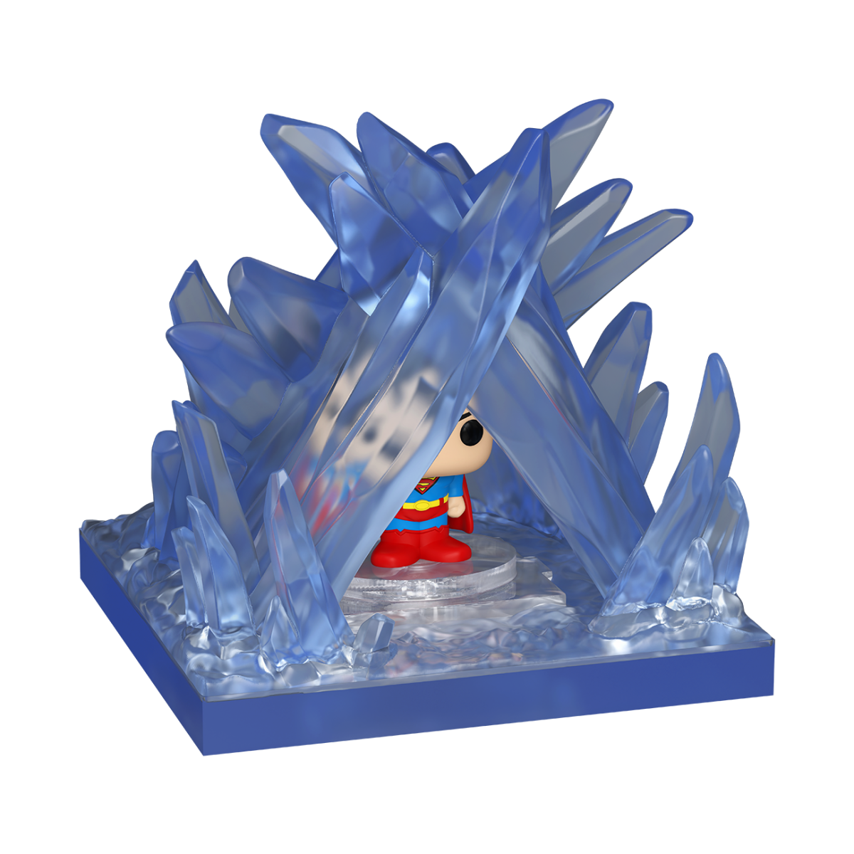Bitty Pop! Towns Superman and the Fortress of Solitude - Figurine Bitty Pop! DC Comics - vue 2
