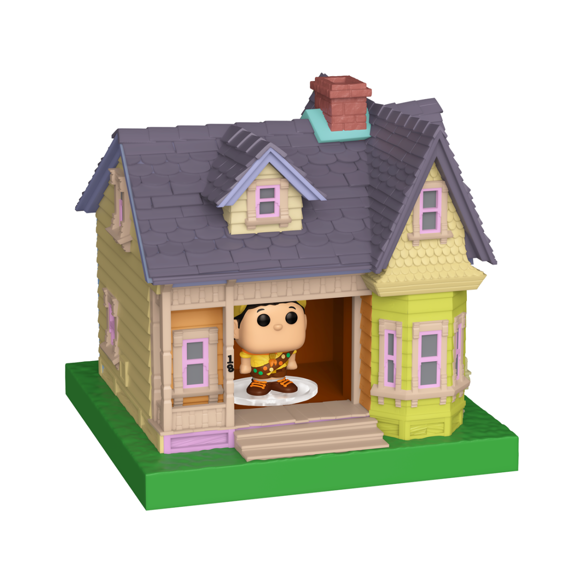 Bitty Pop! Towns Russell and The House - Figurine Bitty Pop! Pixar - vue 2