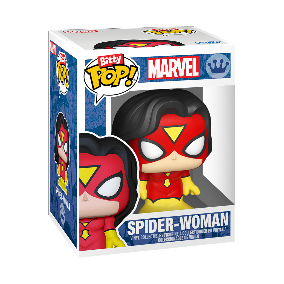 Bitty Pop! Display Spider-Man Web - Figurine Bitty Pop! Marvel - vue 4