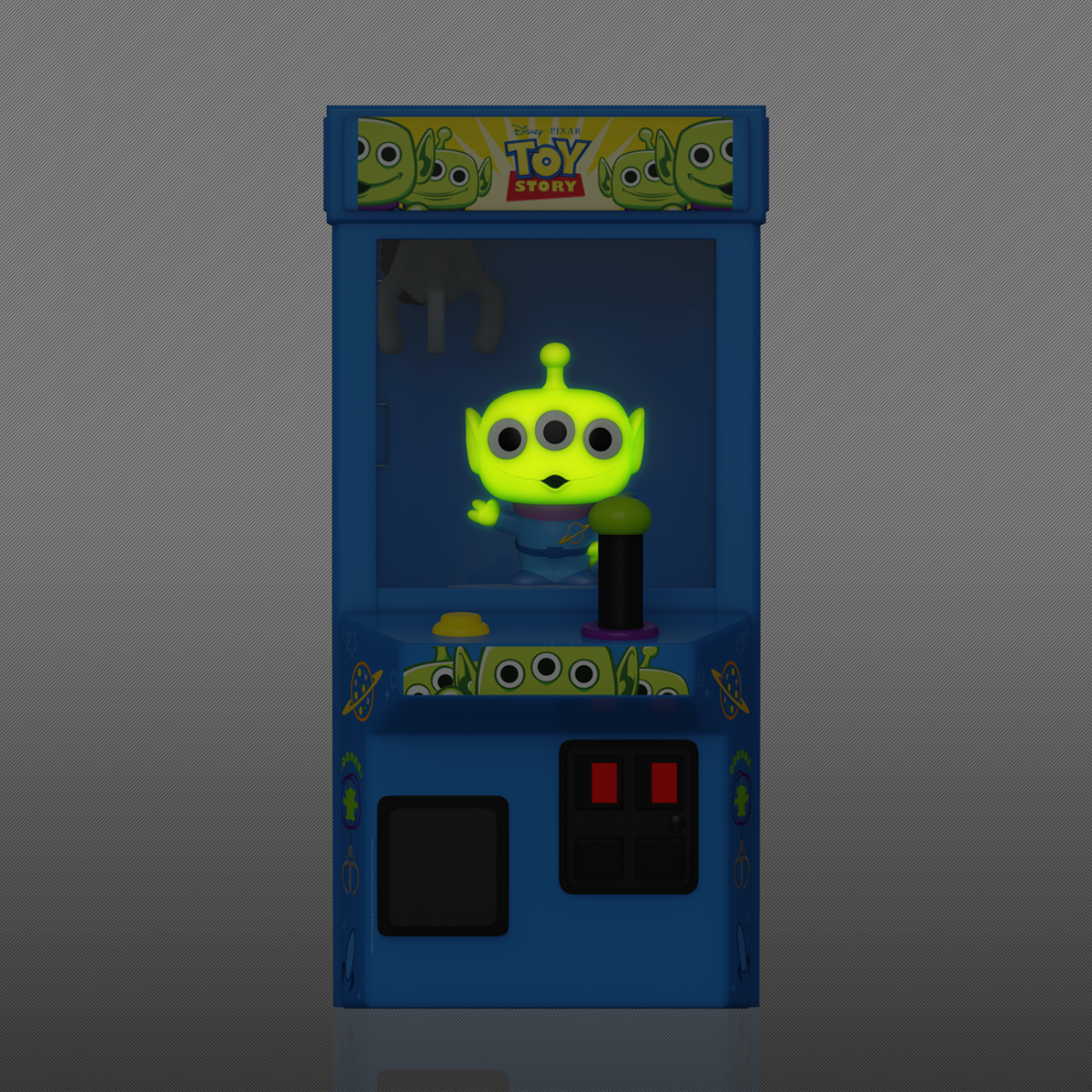Bitty Pop! Arcade Alien (Glow) - Figurine Bitty Pop! Pixar - vue 3