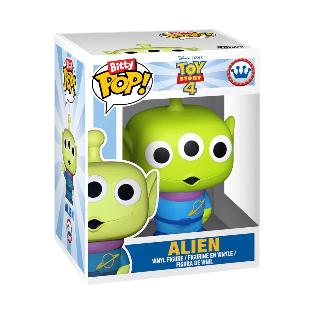 Bitty Pop! Arcade Alien (Glow) - Figurine Bitty Pop! Pixar - vue 6