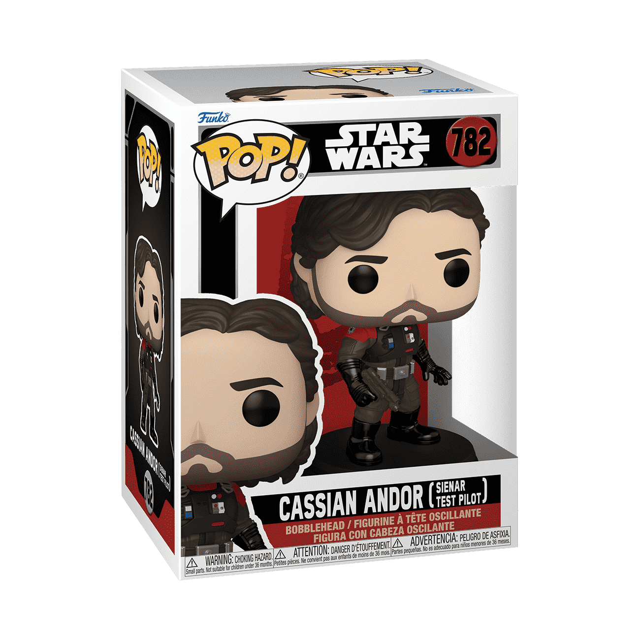 Pop! Cassian Andor (Sienar Test Pilot) - Figurine Pop! Star Wars - vue 2
