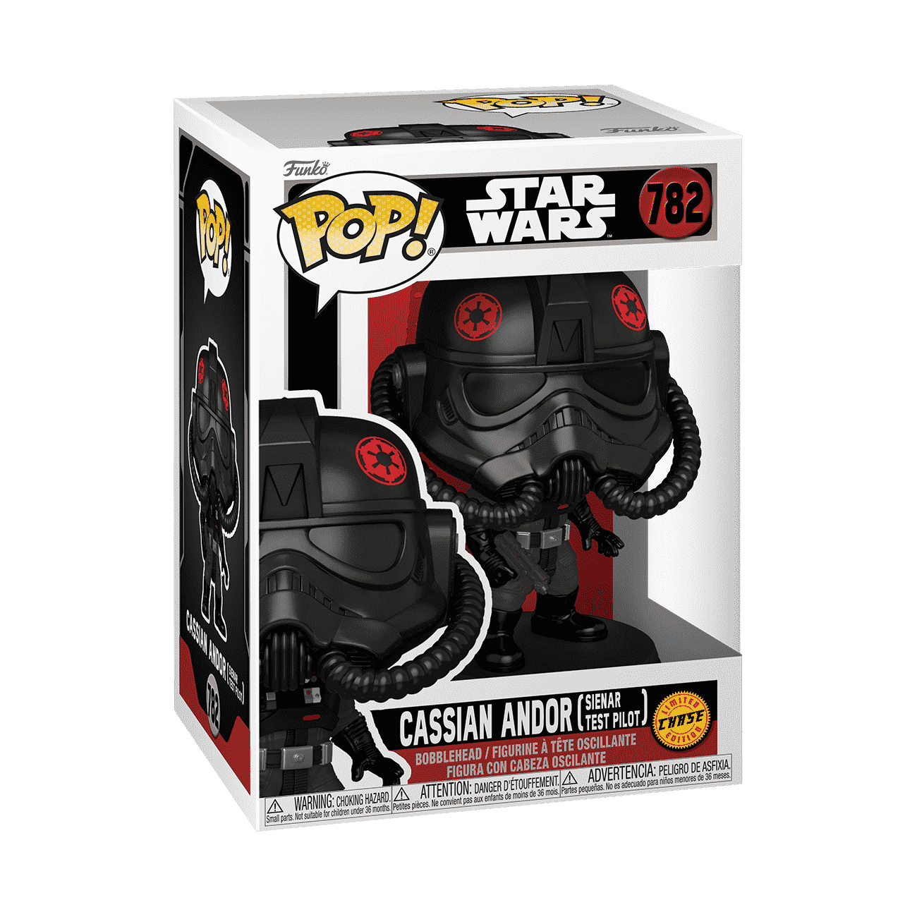 Pop! Cassian Andor (Sienar Test Pilot) - Figurine Pop! Star Wars - vue 4