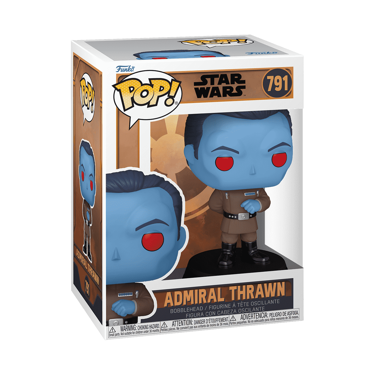 Pop! Admiral Thrawn - Figurine Pop! Star Wars - vue 2