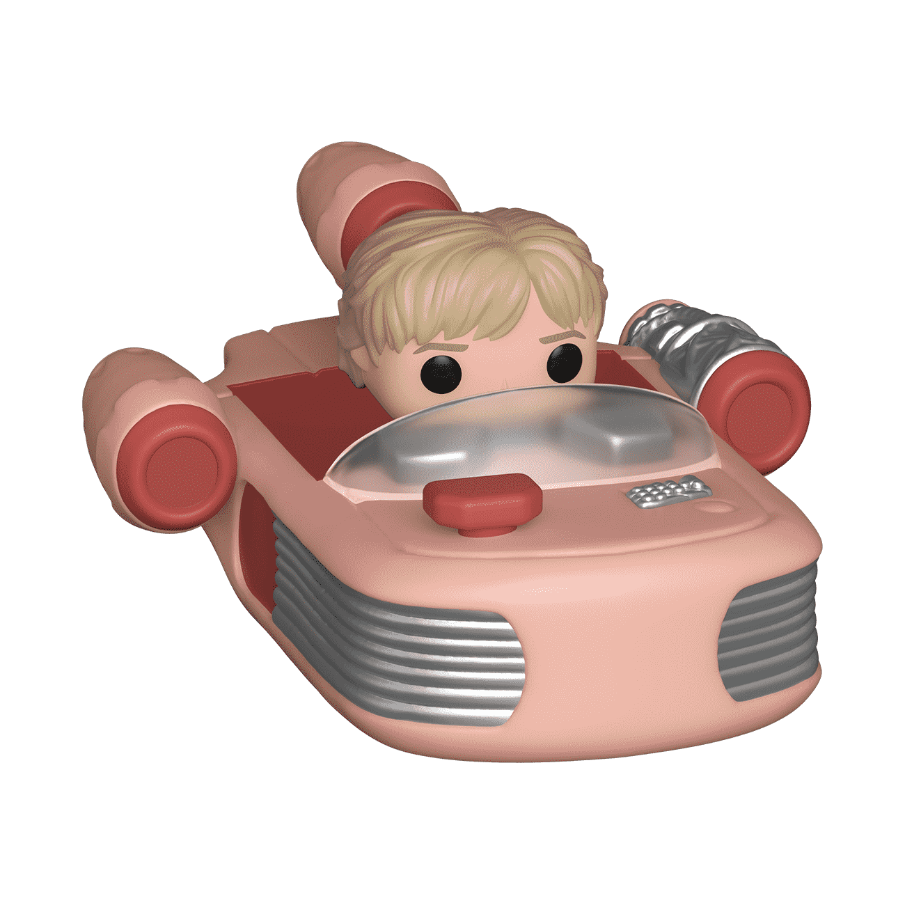 Bitty Pop! Pop! Rides Luke Skywalker and Speeder - Figurine Bitty Pop! Star Wars - vue 2