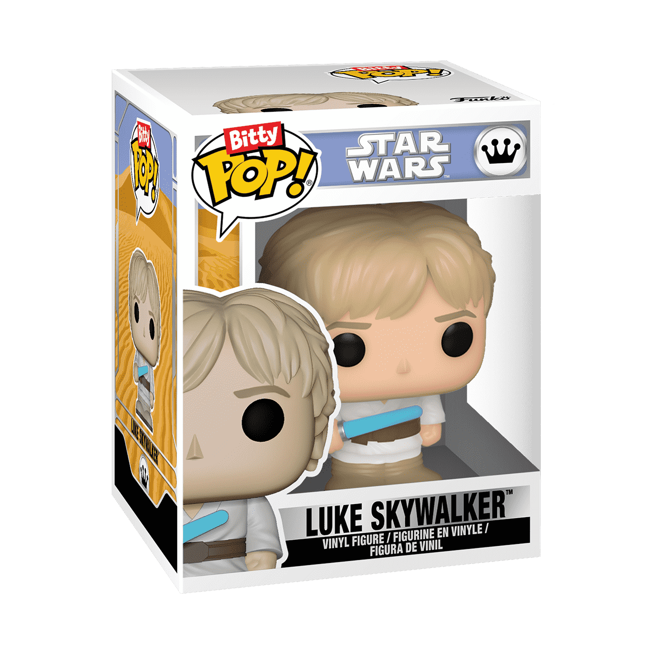 Bitty Pop! Pop! Rides Luke Skywalker and Speeder - Figurine Bitty Pop! Star Wars - vue 4