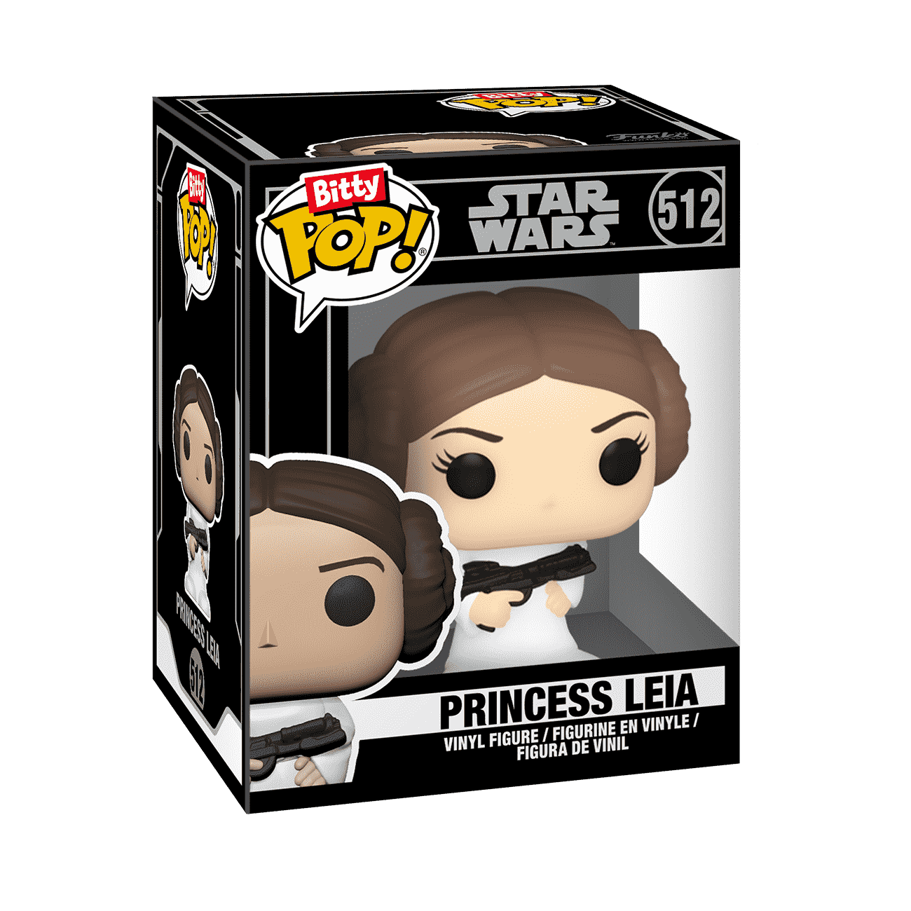 Bitty Pop! Princess Leia & R2-D2 2-Pack - Figurine Bitty Pop! Star Wars - vue 3