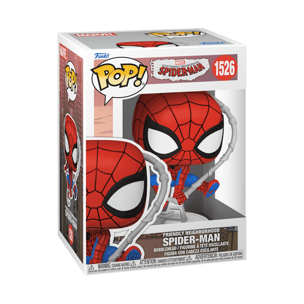 Pop! Friendly Neighborhood Spider-Man - Figurine Pop! Marvel - vue 2