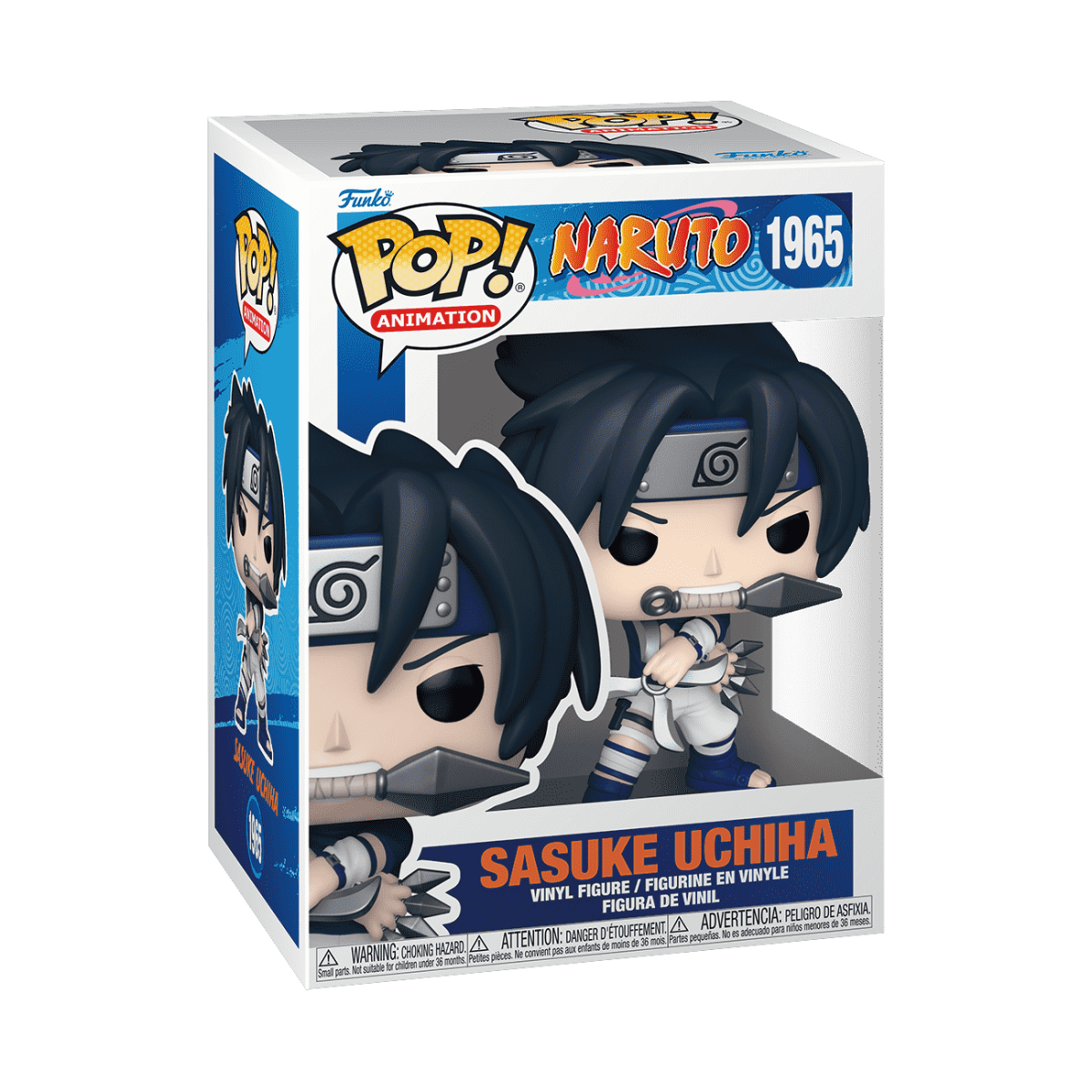 Pop! Sasuke Uchiha with Demon Wind Shuriken - Figurine Pop! Naruto - vue 2
