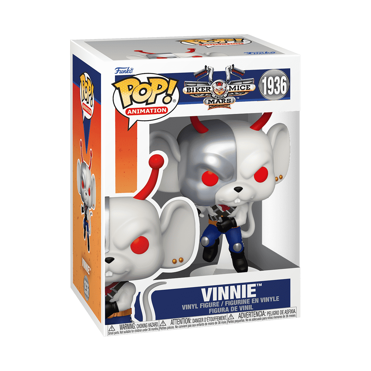Pop! Vinnie - Figurine Pop! Biker Mice from Mars - vue 2