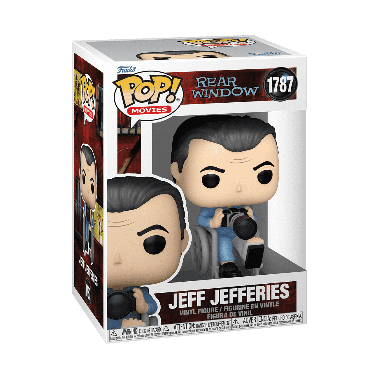 Pop! Jeff Jefferies - Figurine Pop! Rear Window - vue 2