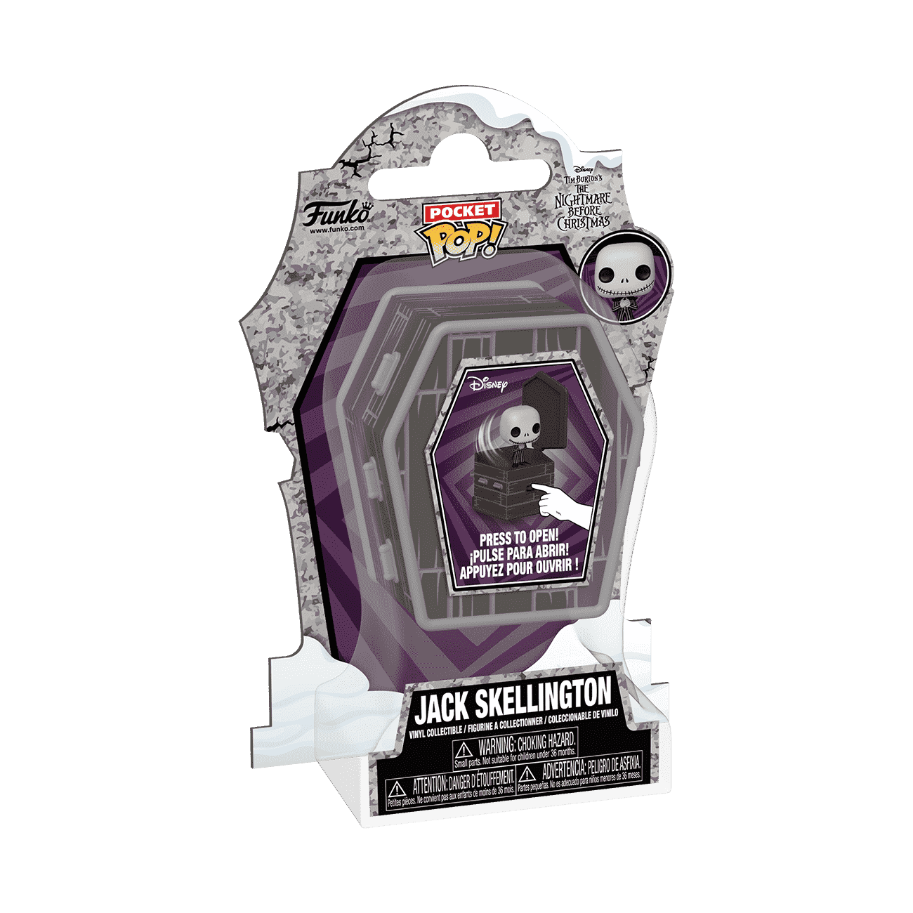 Pocket Pop! Jack Skellington - Figurine Pop! Disney - vue 2