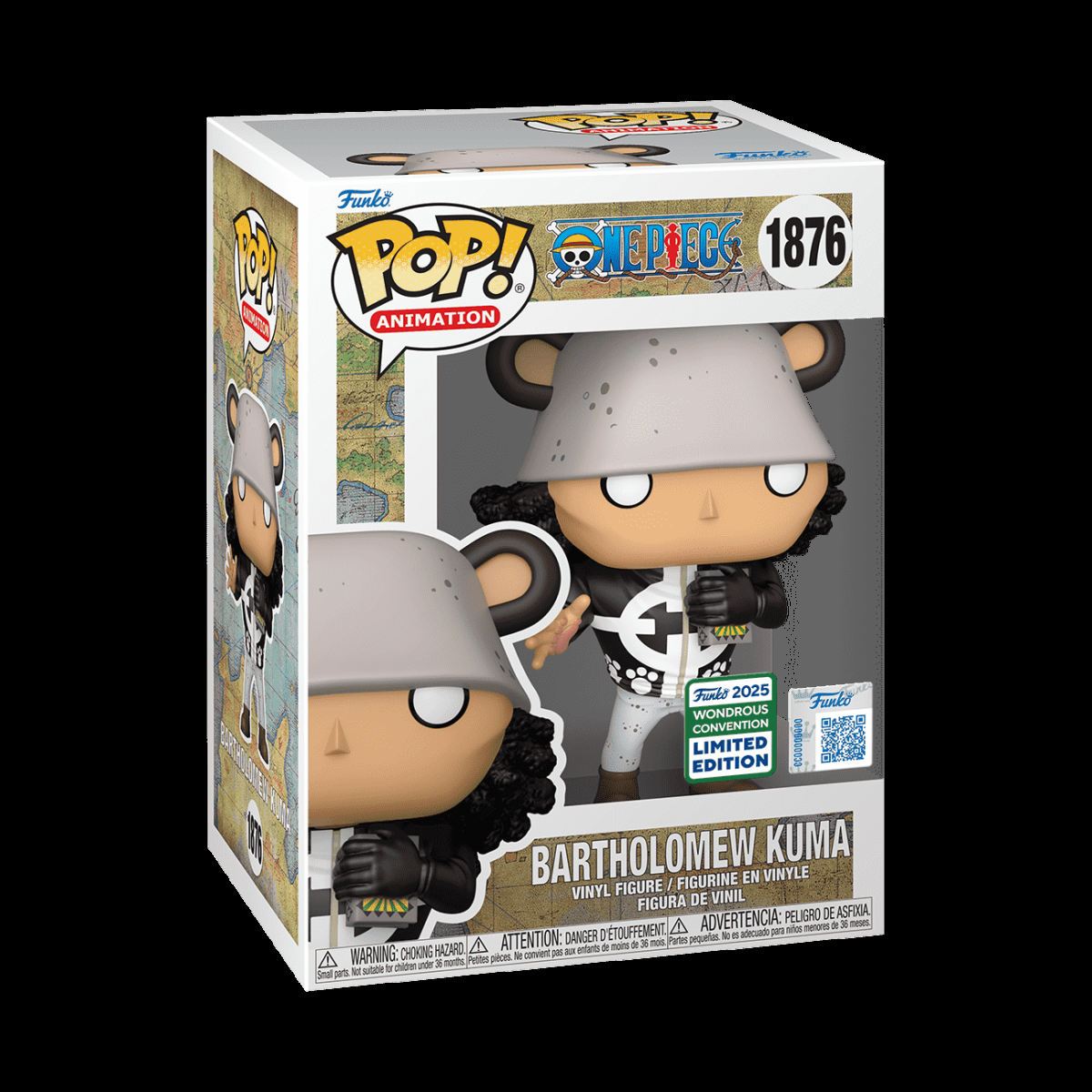 Pop! Bartholomew Kuma with Pop! Protector - Figurine Pop! One Piece - vue 2