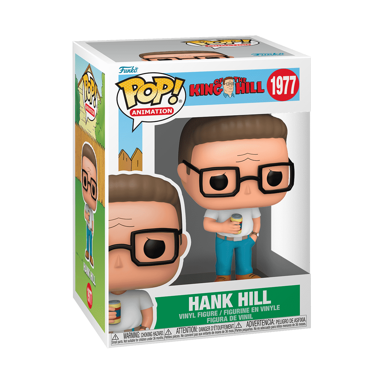 Pop! Hank Hill - Figurine Pop! King of the Hill - vue 2