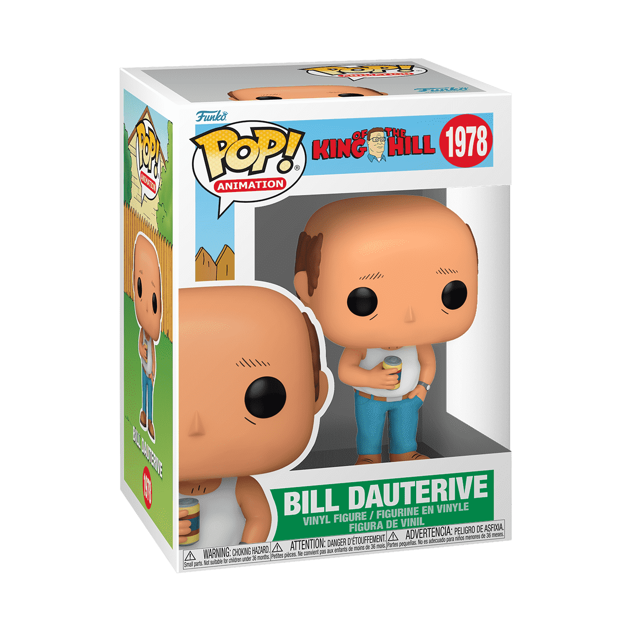 Pop! Bill Dauterive - Figurine Pop! King of the Hill - vue 2