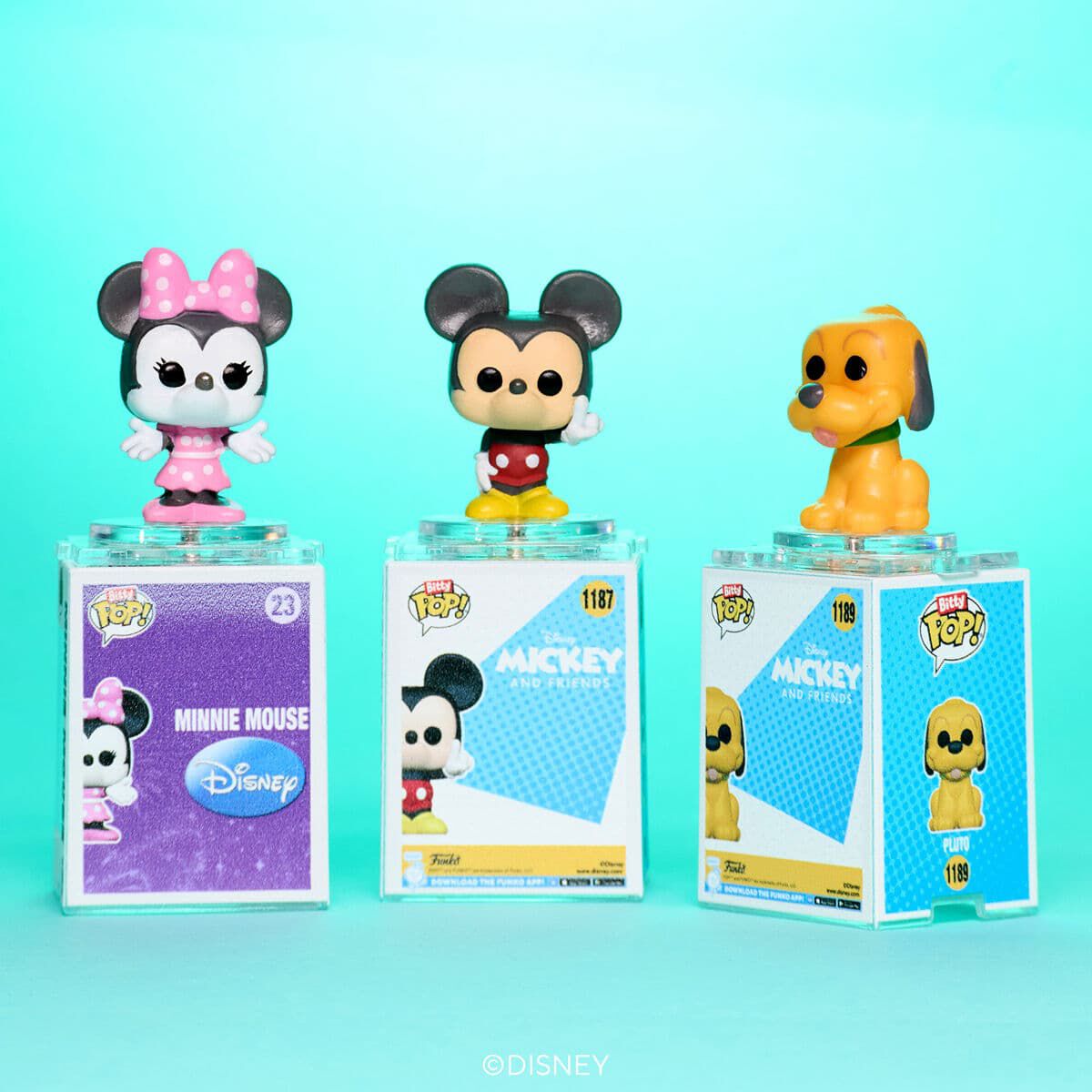 Bitty Pop! Mickey & Minnie Mouse 2-Pack - Figurine Bitty Pop! Disney - vue 2
