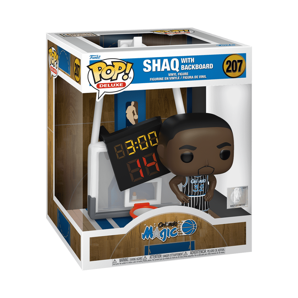 Pop! Deluxe Shaq with Backboard - Figurine Pop! NBA - vue 2