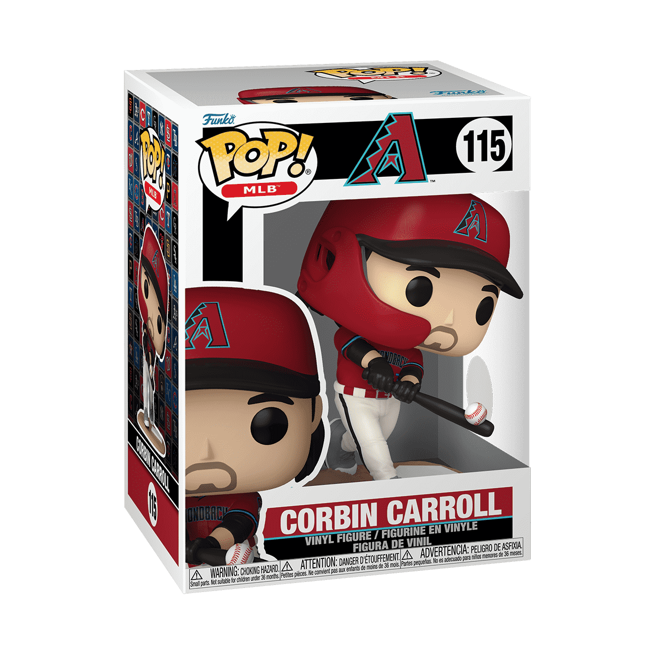 Pop! Corbin Carroll - Figurine Pop! MLB - vue 2