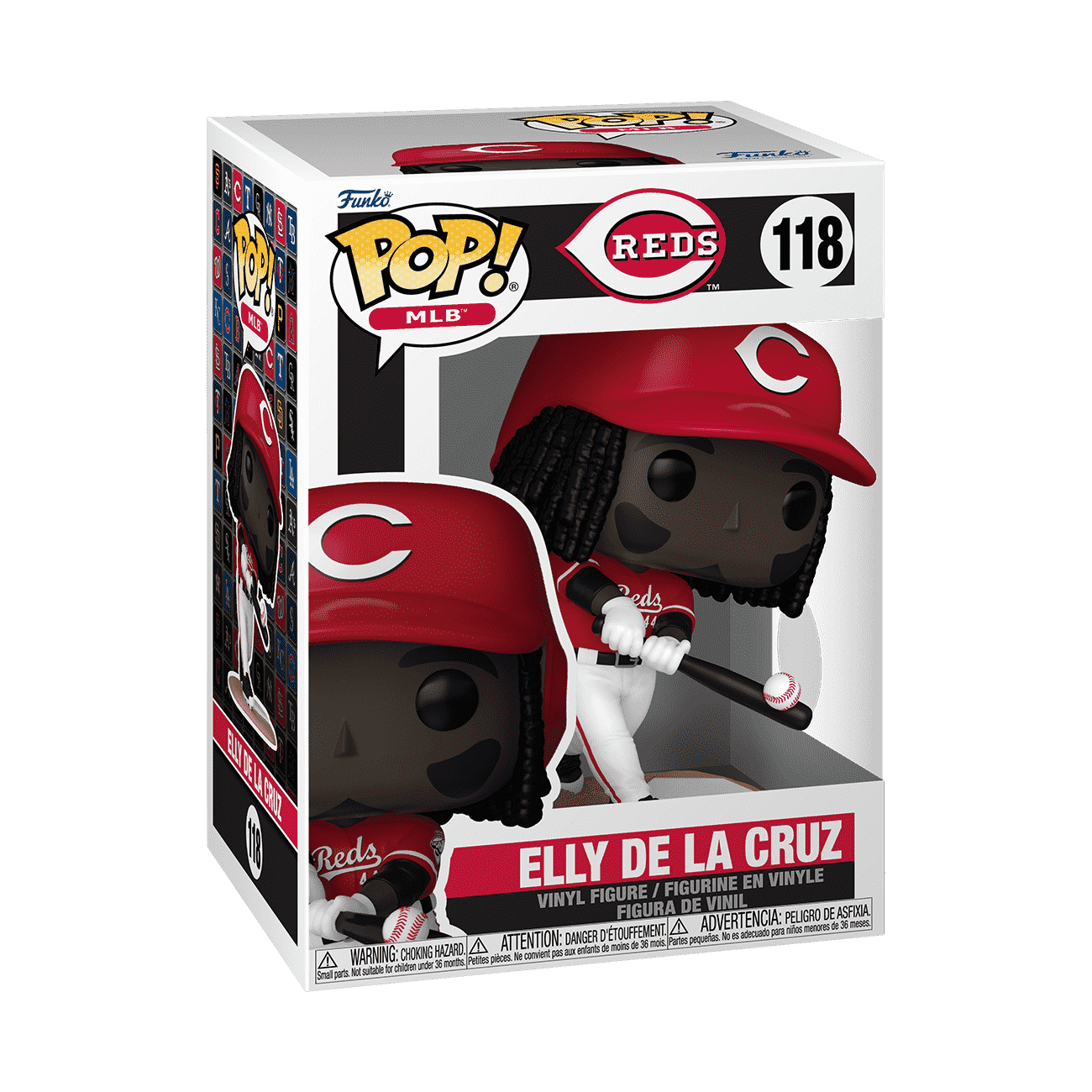 Pop! Elly De La Cruz - Figurine Pop! MLB - vue 2
