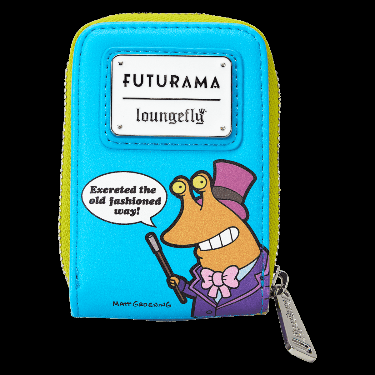 WonderCon Limited Edition Futurama Slurm Glow Accordion Zip Around Wallet - Figurine Wallets Futurama - vue 4