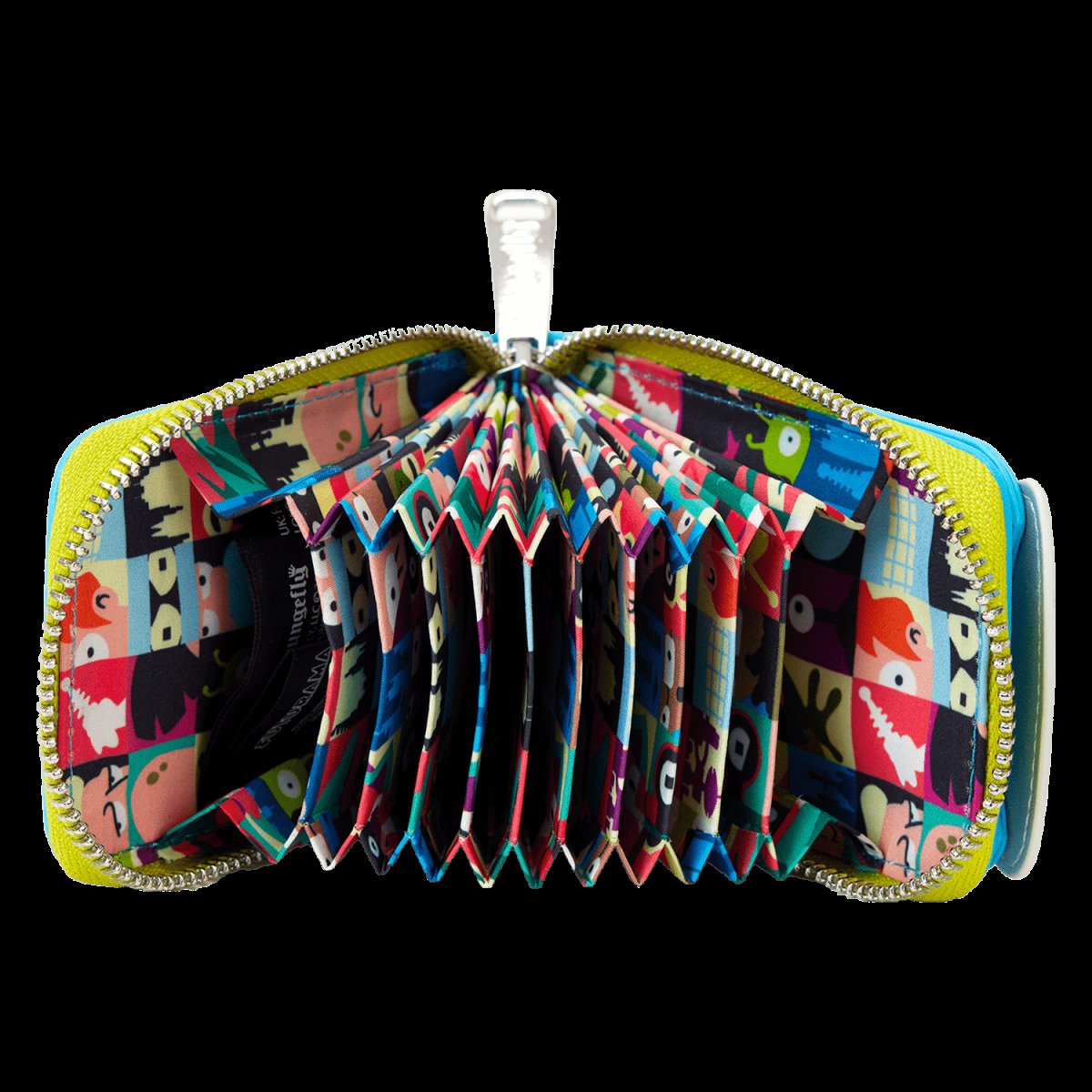 WonderCon Limited Edition Futurama Slurm Glow Accordion Zip Around Wallet - Figurine Wallets Futurama - vue 5