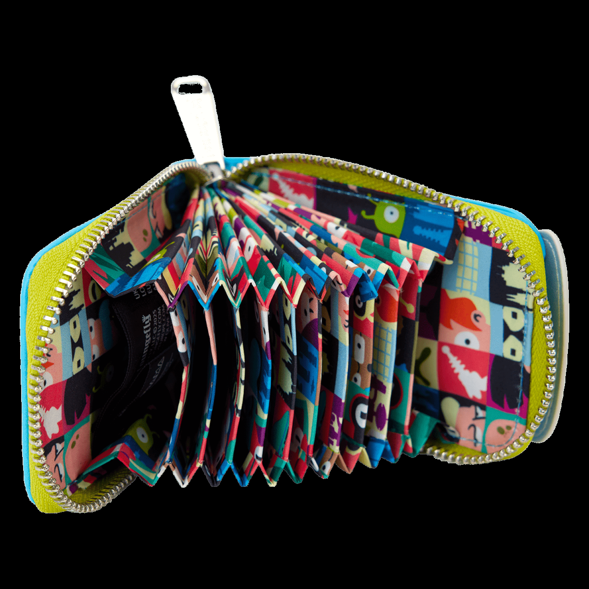 WonderCon Limited Edition Futurama Slurm Glow Accordion Zip Around Wallet - Figurine Wallets Futurama - vue 6