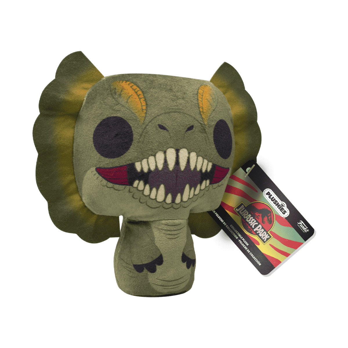 Dilophosaurus Beanbag Plush - Figurine Plush Jurassic Park - vue 2