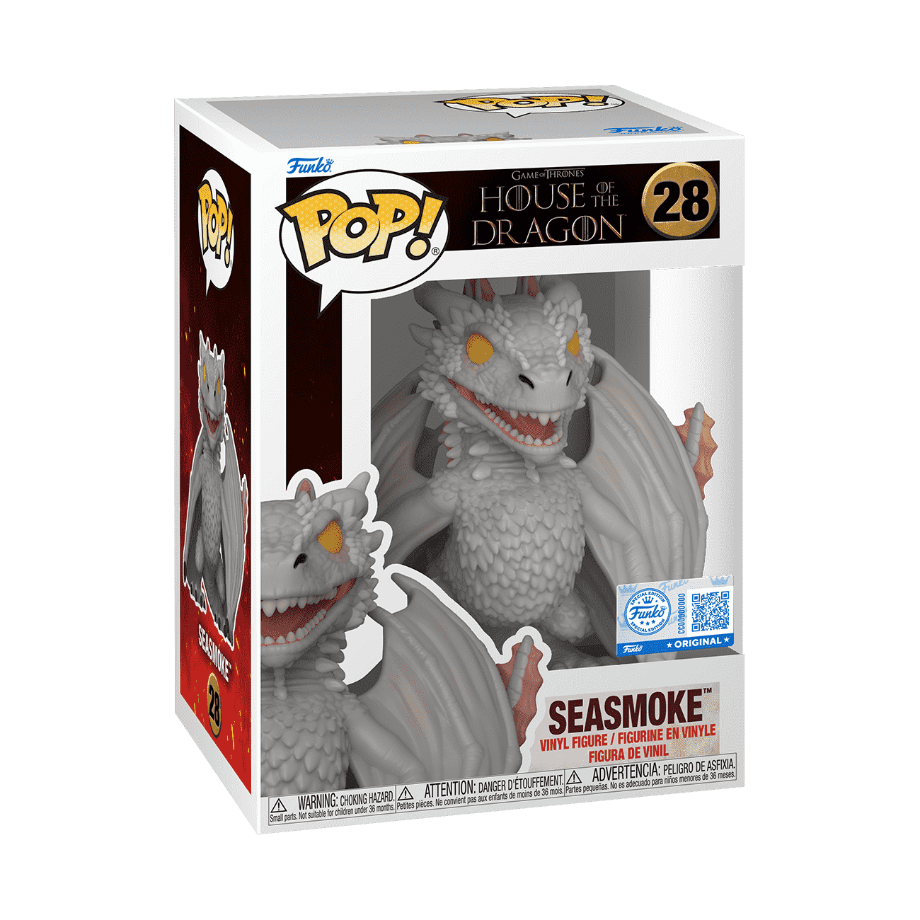 Pop! Seasmoke - Figurine Pop! House of the Dragon - vue 2