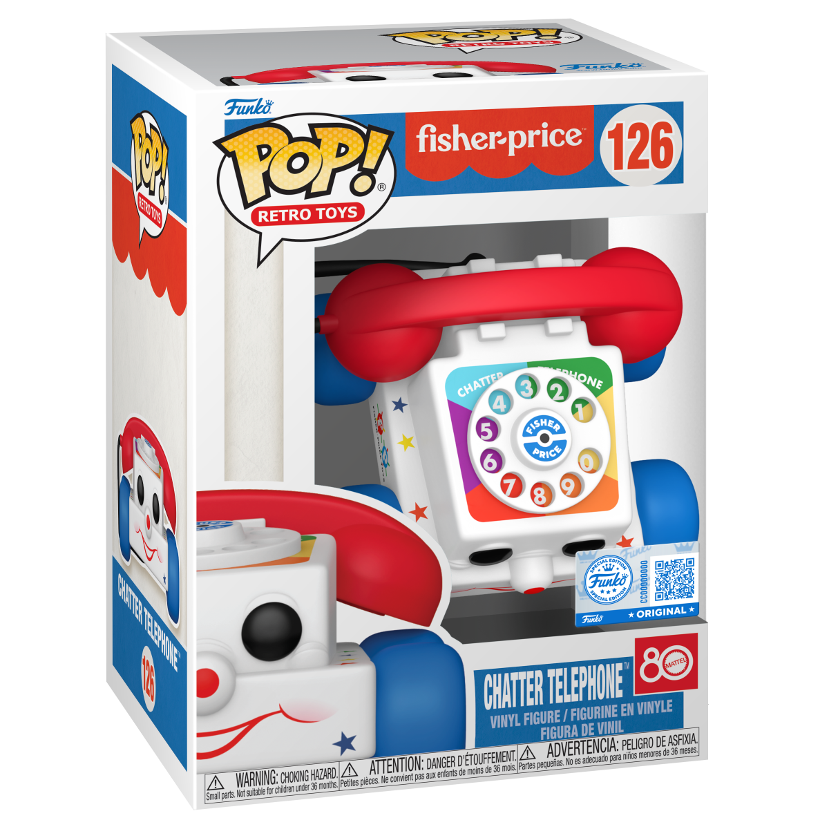 Pop! Chatter Telephone - Figurine Pop! Fisher-Price - vue 2