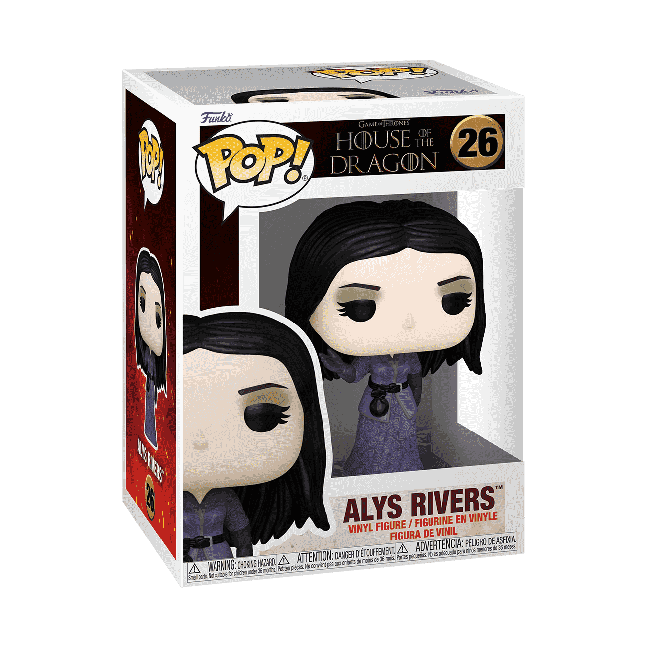 Pop! Alys Rivers - Figurine Pop! House of the Dragon - vue 2