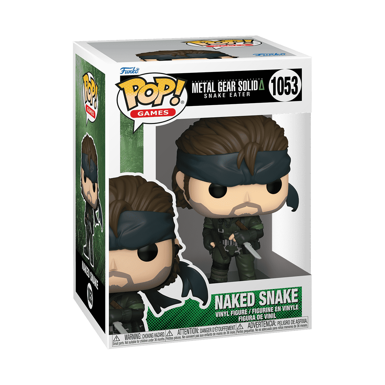 Pop! Naked Snake - Figurine Pop! Metal Gear Solid - vue 2