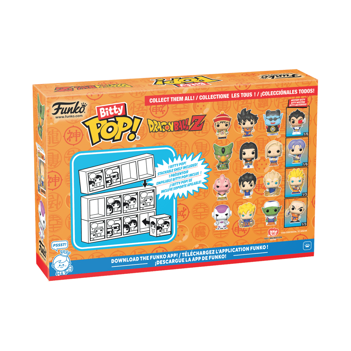Bitty Pop! Dragon Ball Z 4-Pack Series 3 - Figurine Bitty Pop! Dragon Ball - vue 3