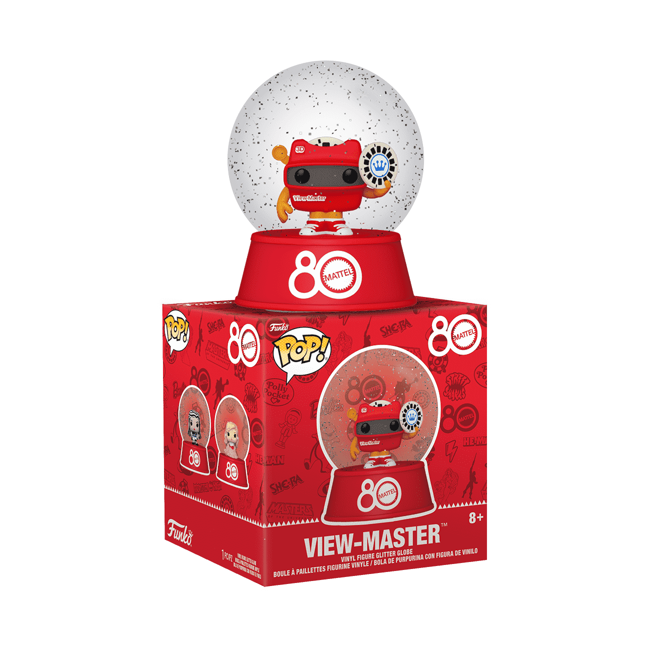 View-Master Mini Glitter Globe - Figurine Pop! Mattel - vue 2