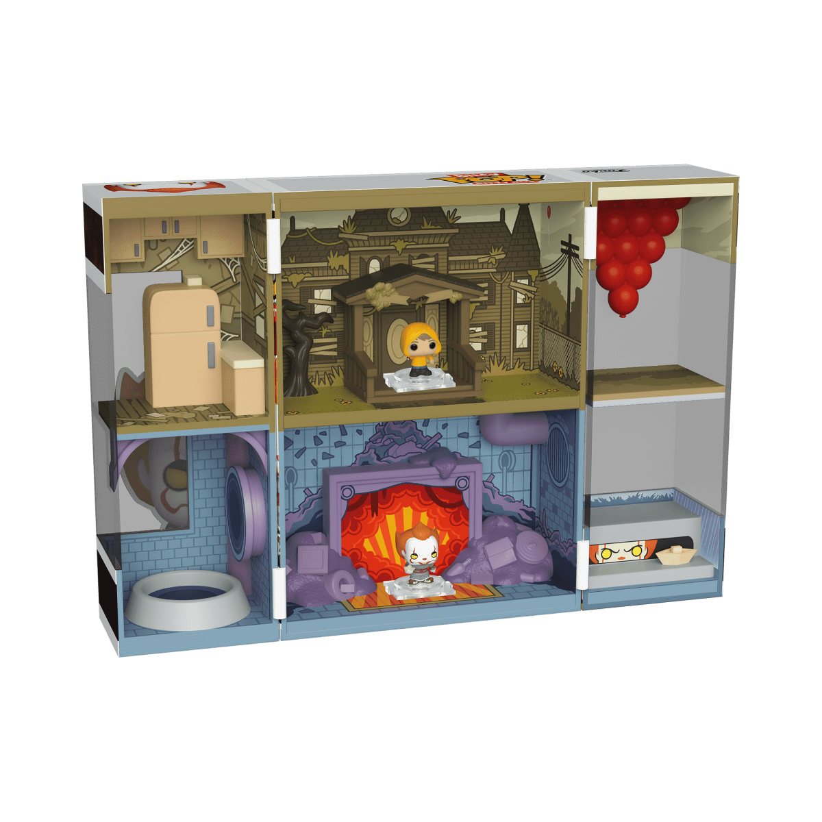 Bitty Pop! Bitty Box Pennywise Lair - Figurine Bitty Pop! IT - vue 2